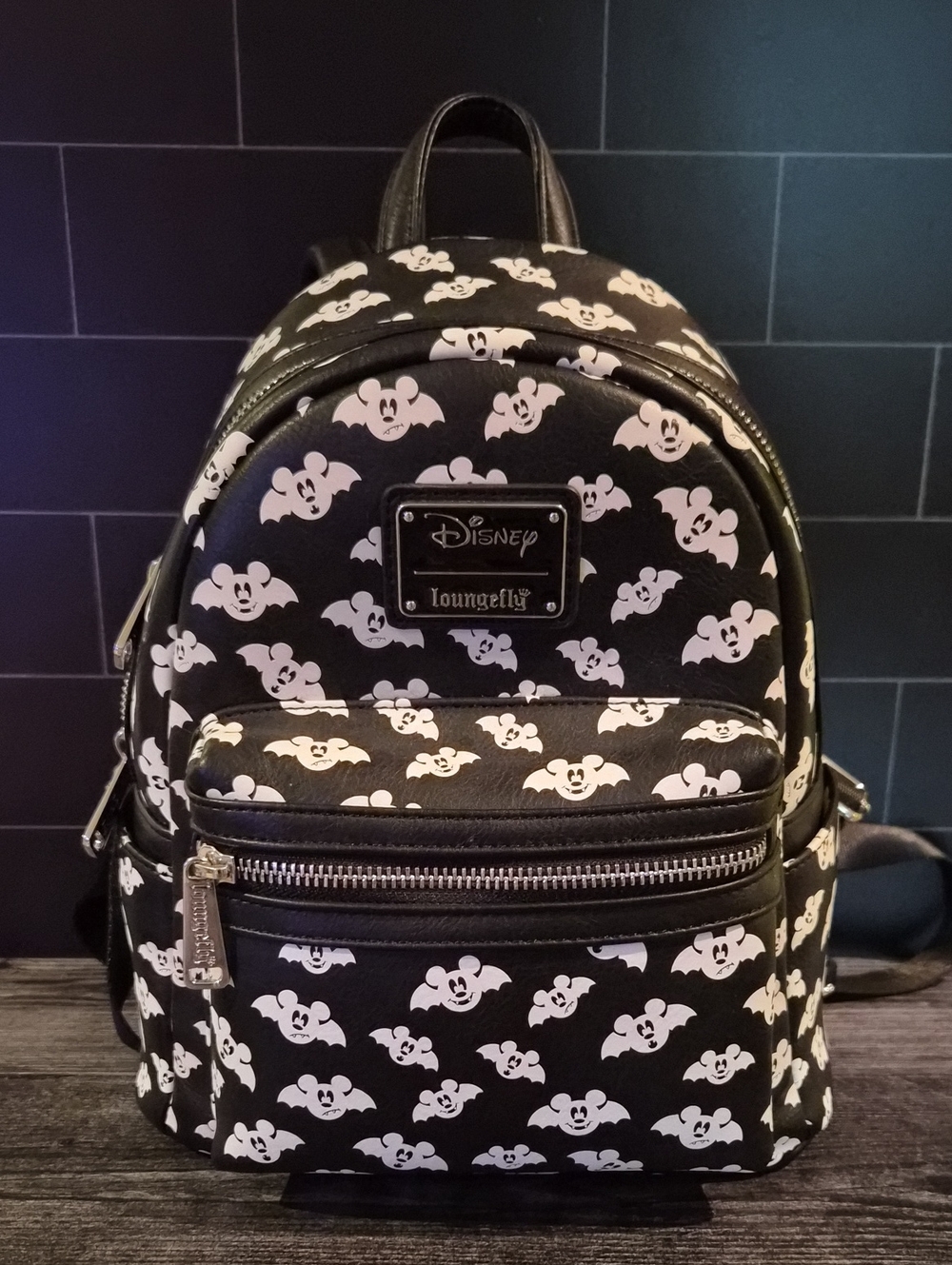 disney loungefly mickey bat backpack